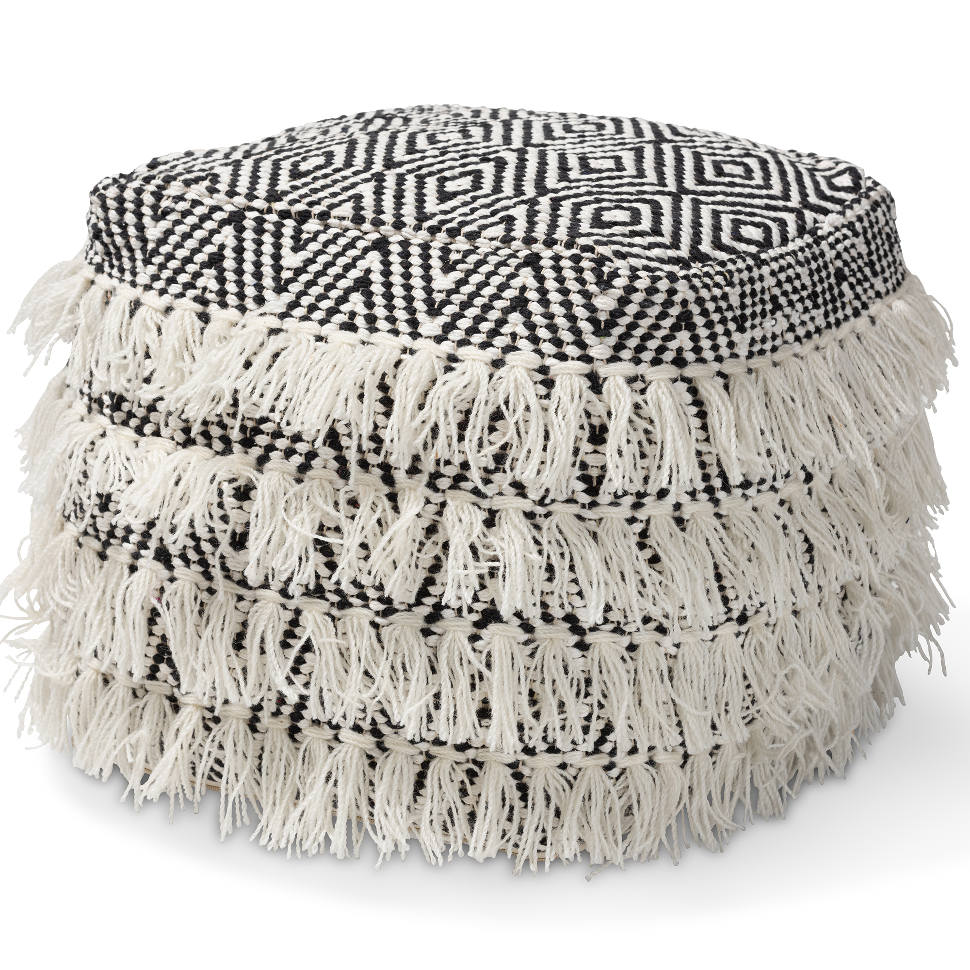 Ivory 2024 pouf ottoman